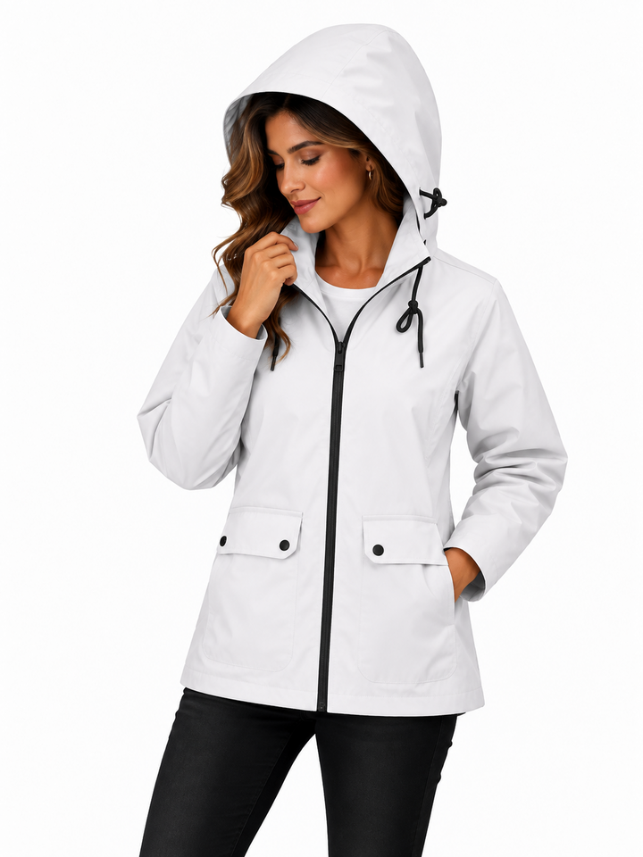 Mila – Sportieve Jas met Capuchon en Ritssluiting