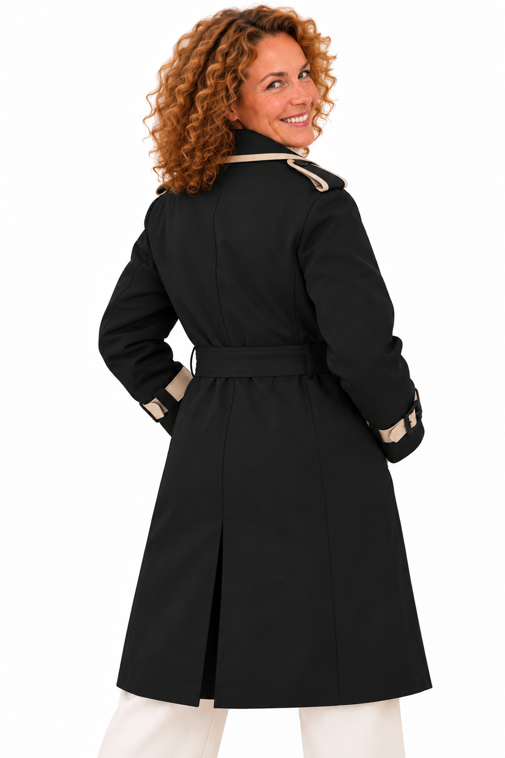 Emma – Elegante Trenchcoat met Ceintuur