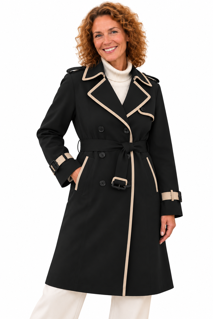 Emma – Elegante Trenchcoat met Ceintuur