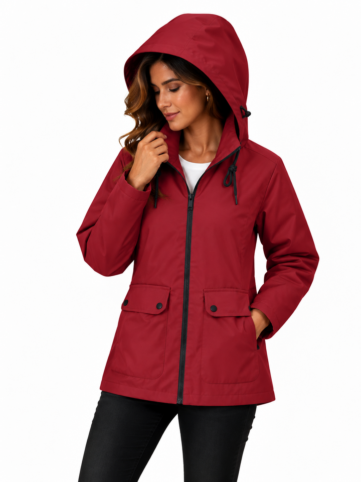 Mila – Sportieve Jas met Capuchon en Ritssluiting