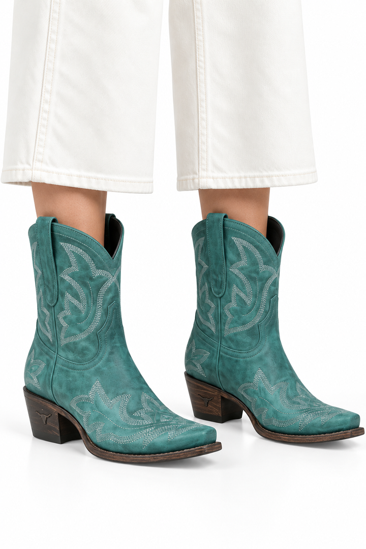 Sanne – Stoere Cowboylaarsjes met Borduursels
