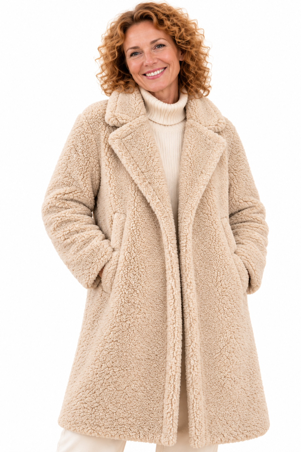 Emma – Elegante Teddy Mantel