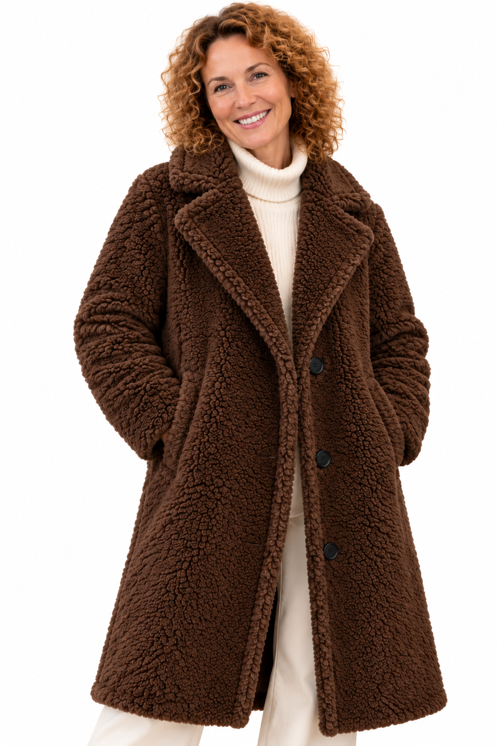 Emma – Elegante Teddy Mantel