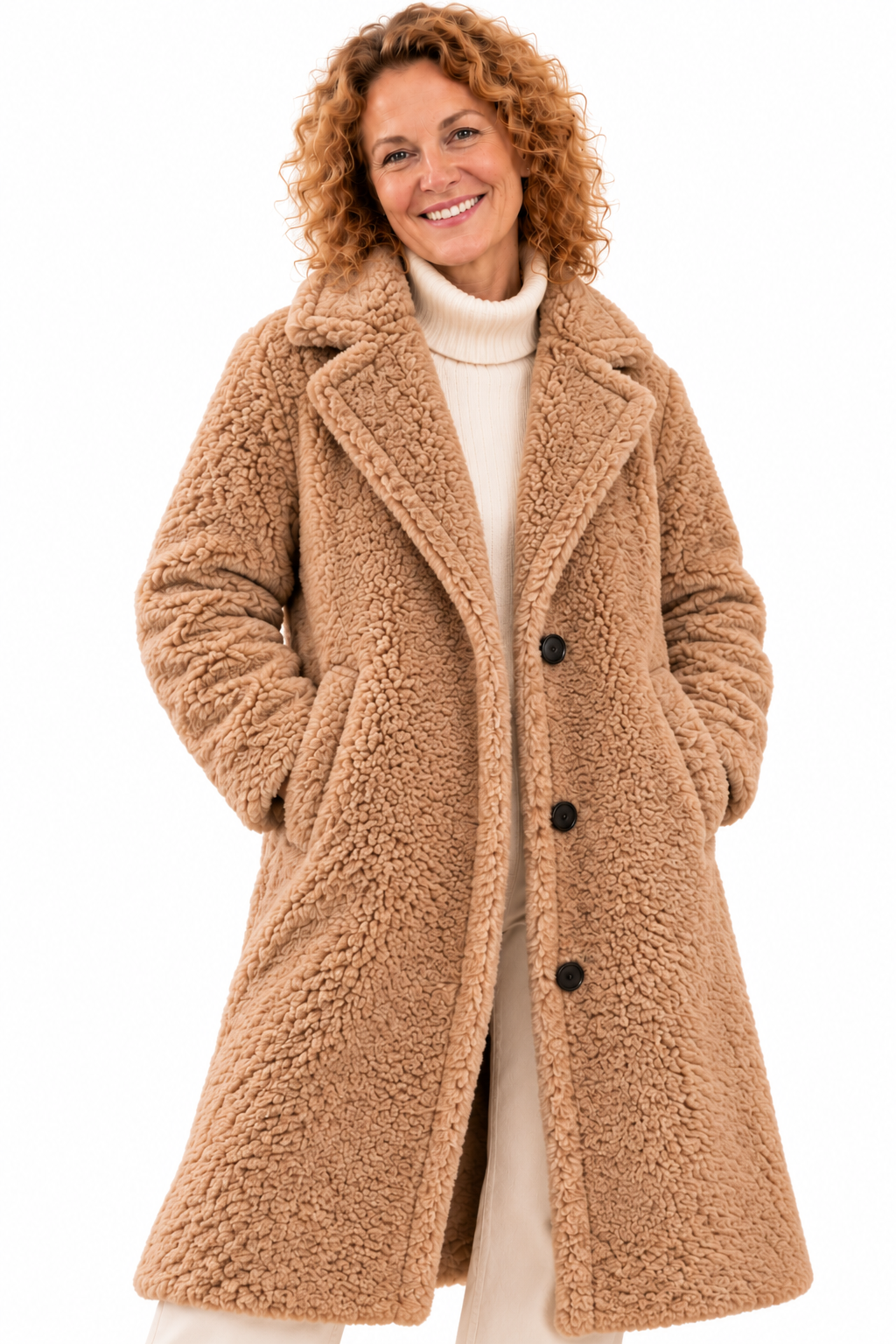 Emma – Elegante Teddy Mantel