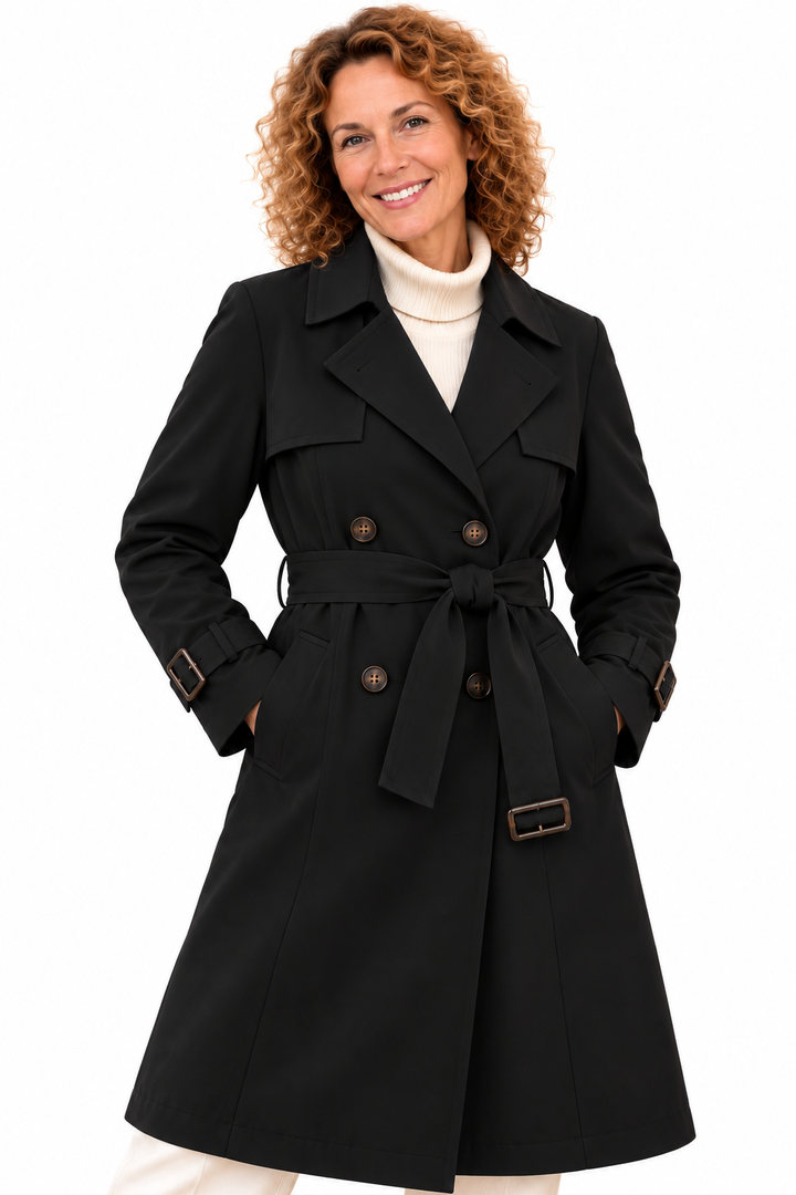 Emma – Elegante Trenchcoat met Ceintuur