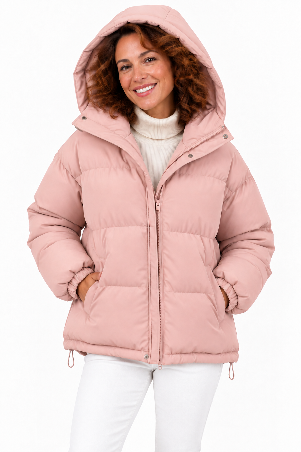 Sophie – Gewatteerde Winterjas met Capuchon