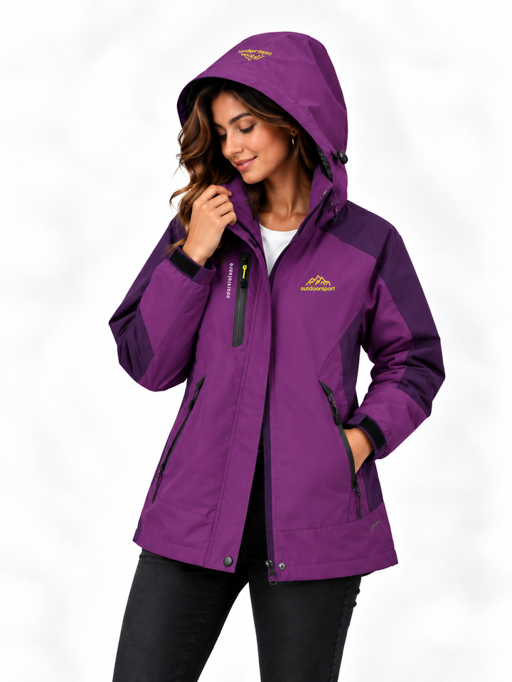Mila – Sportieve Outdoorjas met Capuchon