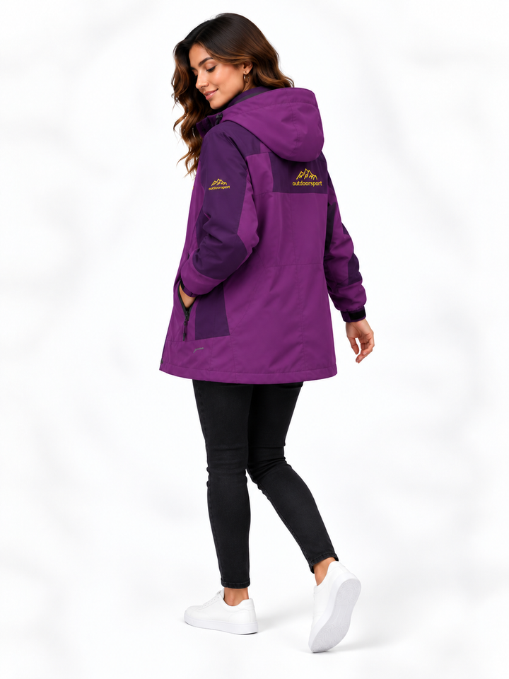 Mila – Sportieve Outdoorjas met Capuchon