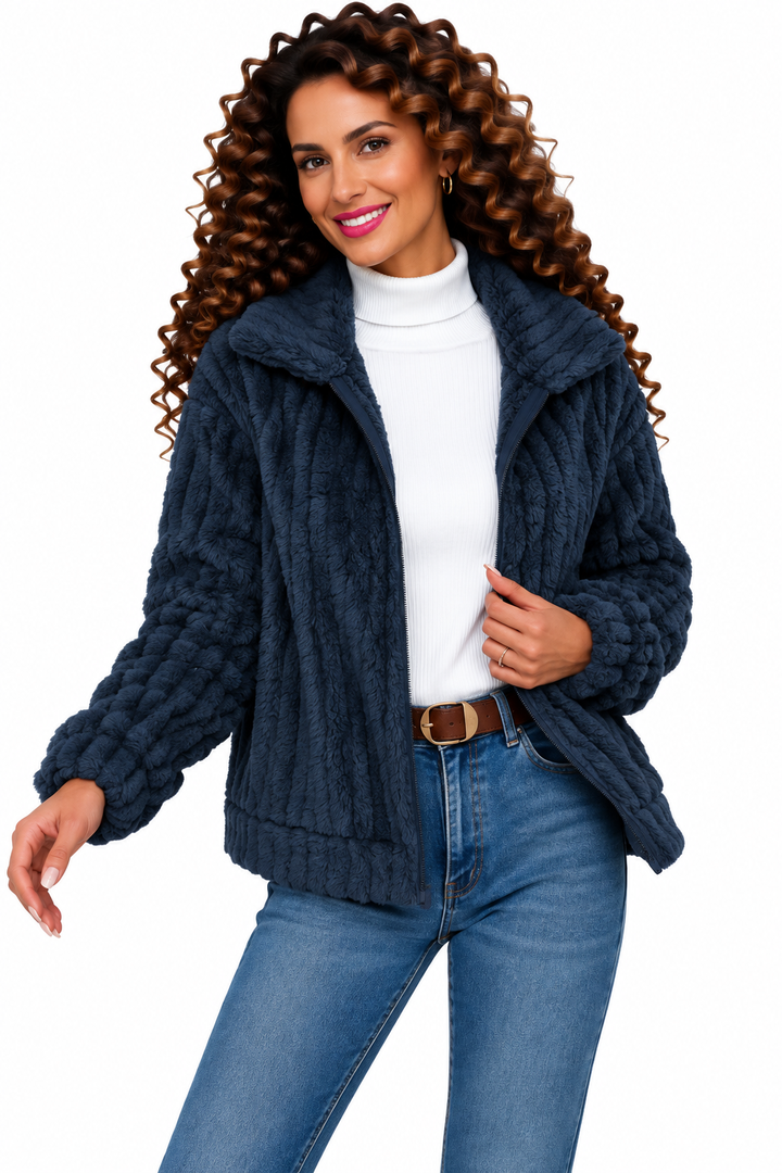 Noor – Zacht Teddyvest met Ritssluiting