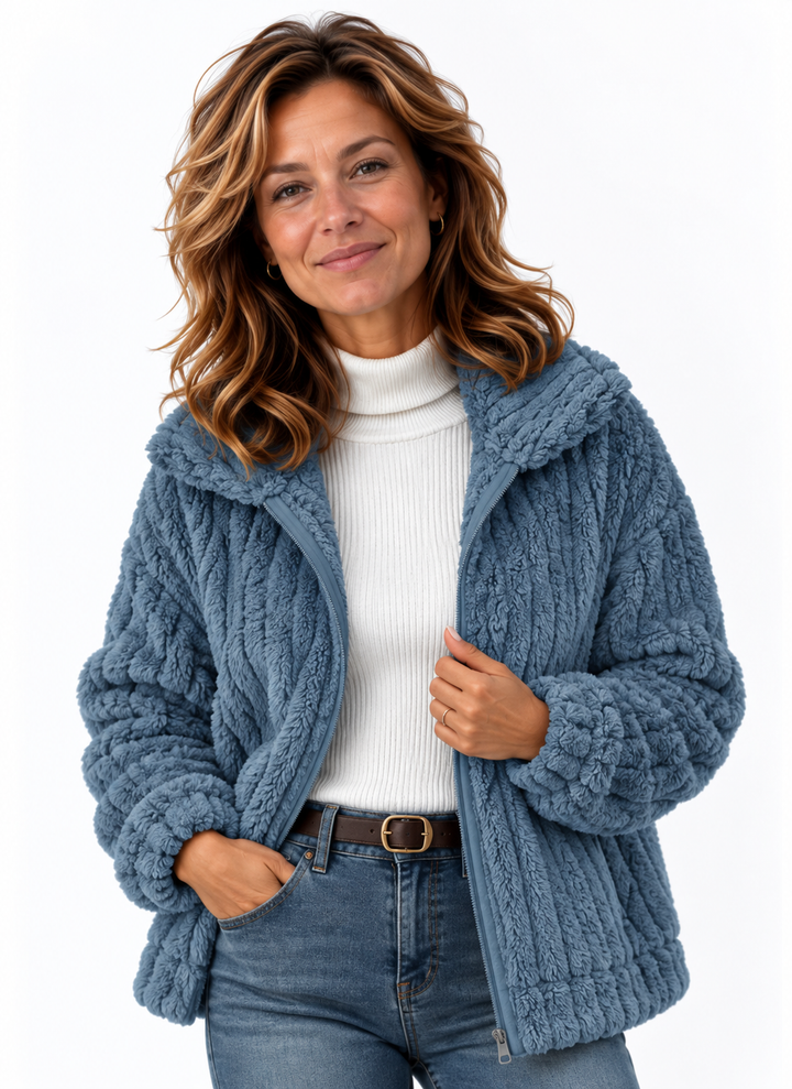 Noor – Zacht Teddyvest met Capuchon