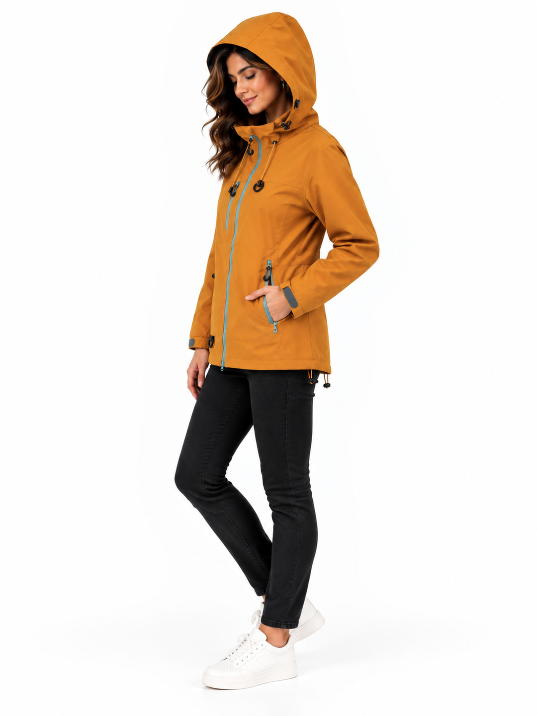 Mila – Sportieve Jas met Capuchon en Ritssluiting