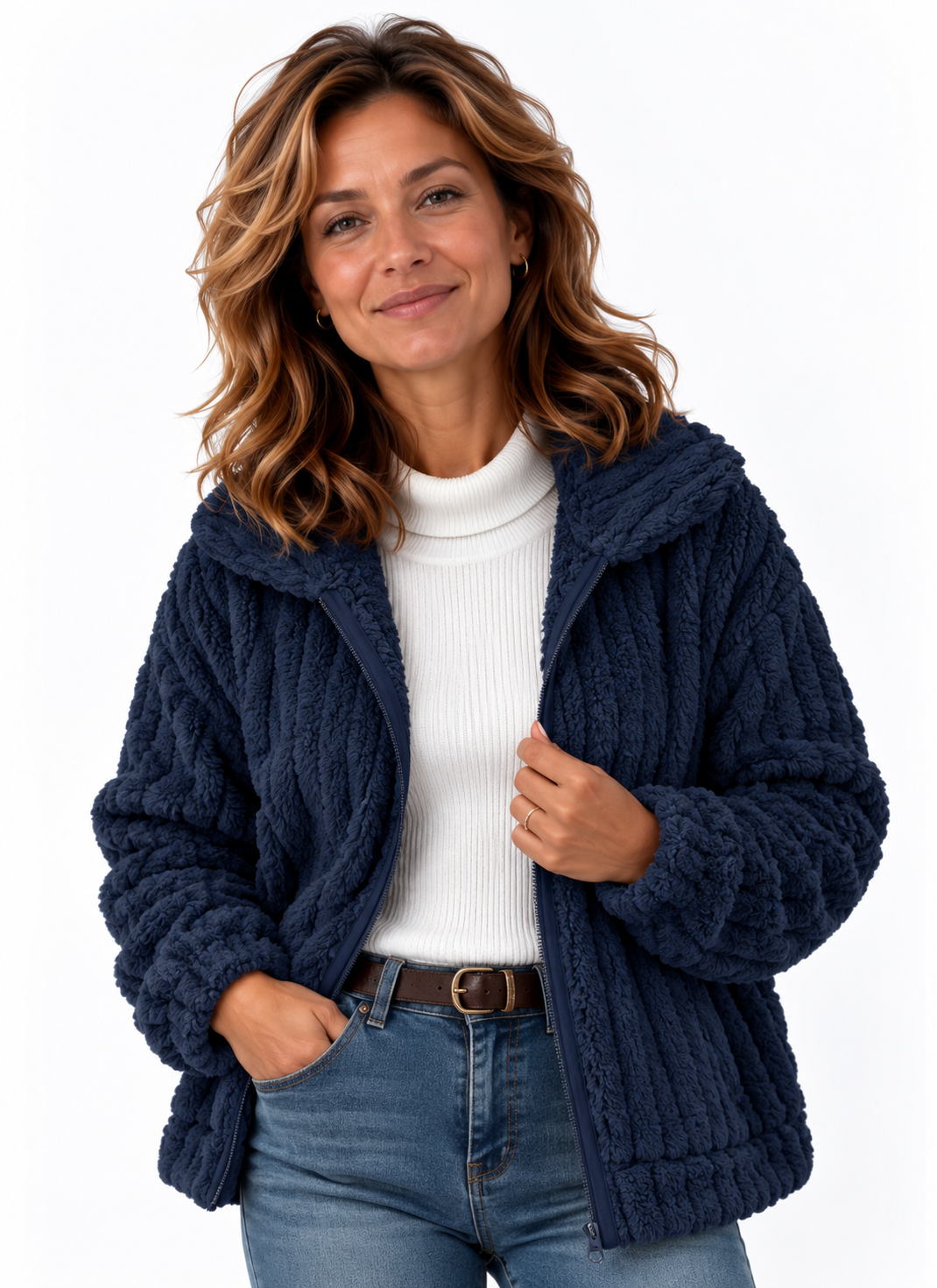 Noor – Zacht Teddyvest met Capuchon