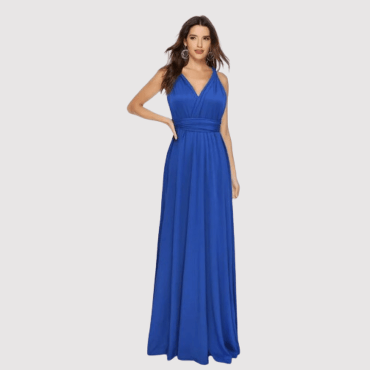 Jurk Dames Maxi Wikkel Casual - Polyester