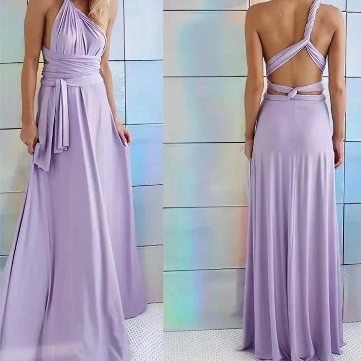 Jurk Dames Maxi Wikkel Casual - Polyester