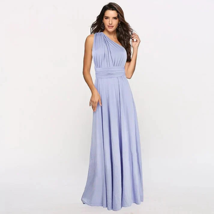 Jurk Dames Maxi Wikkel Casual - Polyester