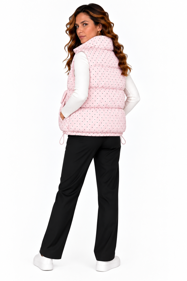 Fenna – Gewatteerde Bodywarmer met Teddyvoering