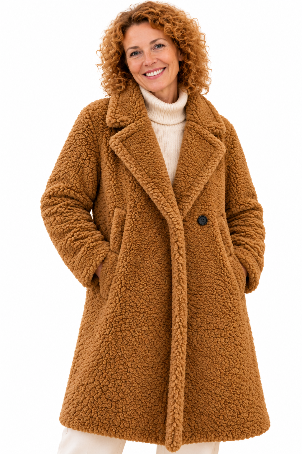Emma – Elegante Teddy Mantel