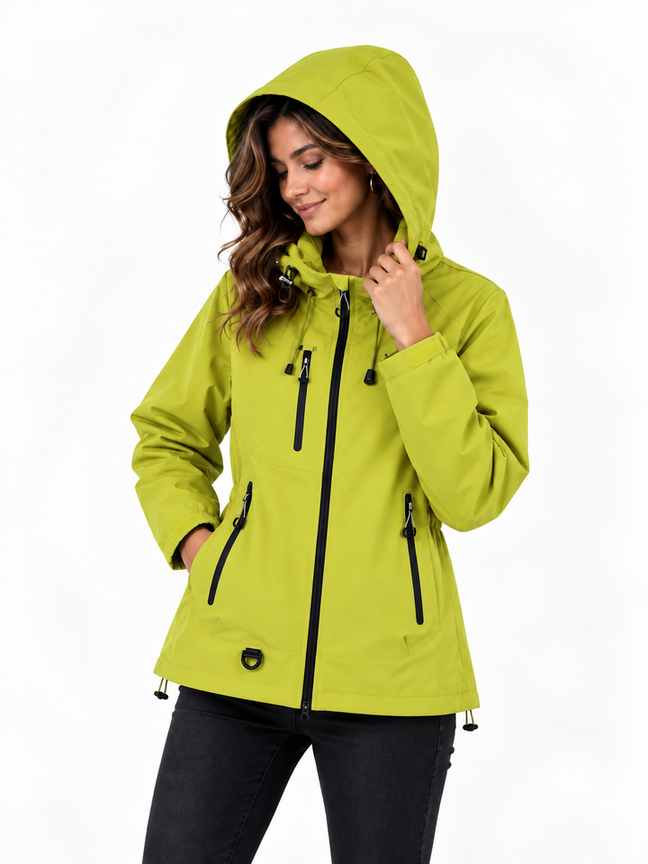 Mila – Sportieve Jas met Capuchon en Ritssluiting