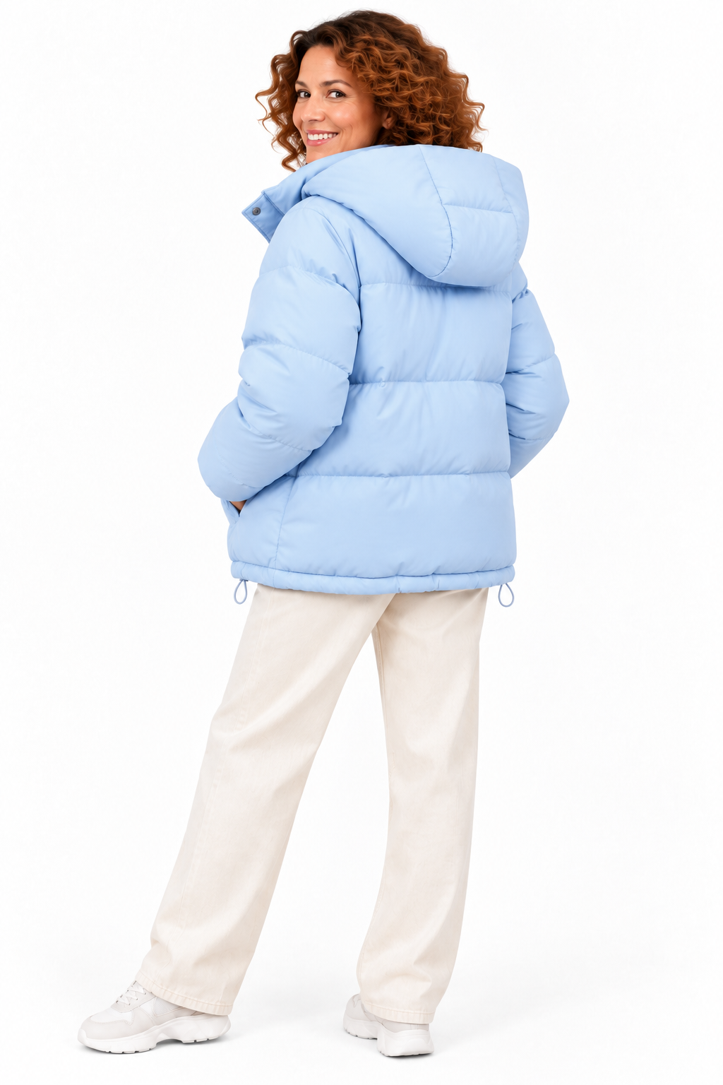 Sophie – Gewatteerde Winterjas met Capuchon