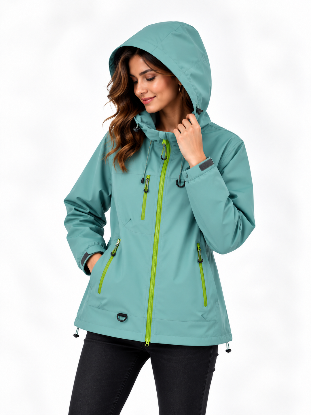 Mila – Sportieve Jas met Capuchon en Ritssluiting