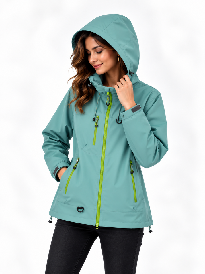 Mila – Sportieve Jas met Capuchon en Ritssluiting