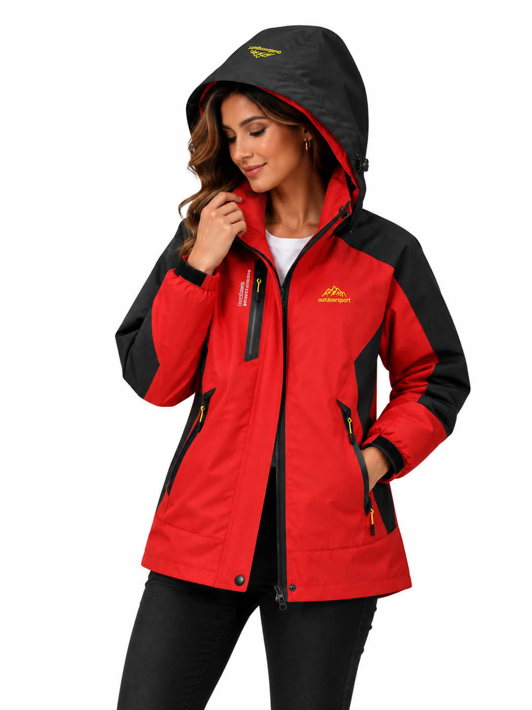 Mila – Sportieve Outdoorjas met Capuchon