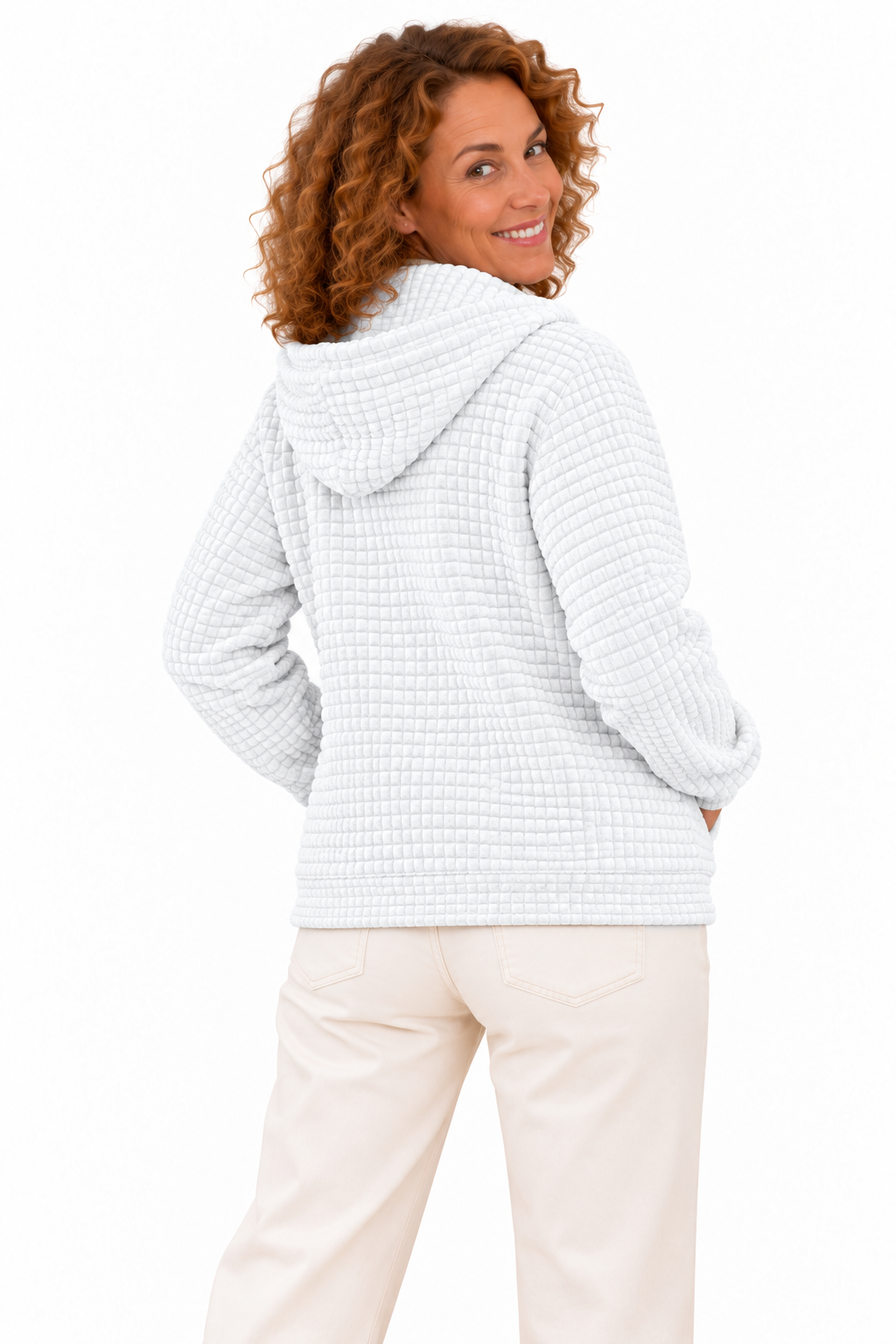 Femke – Damesvest met Capuchon en Ritssluiting