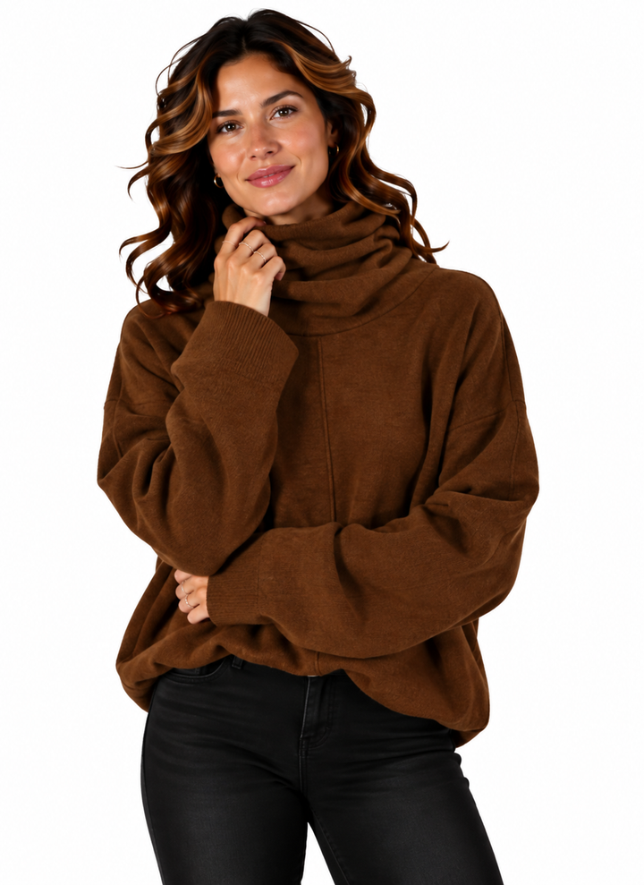 Lotte – Zachte Oversized Trui met Col