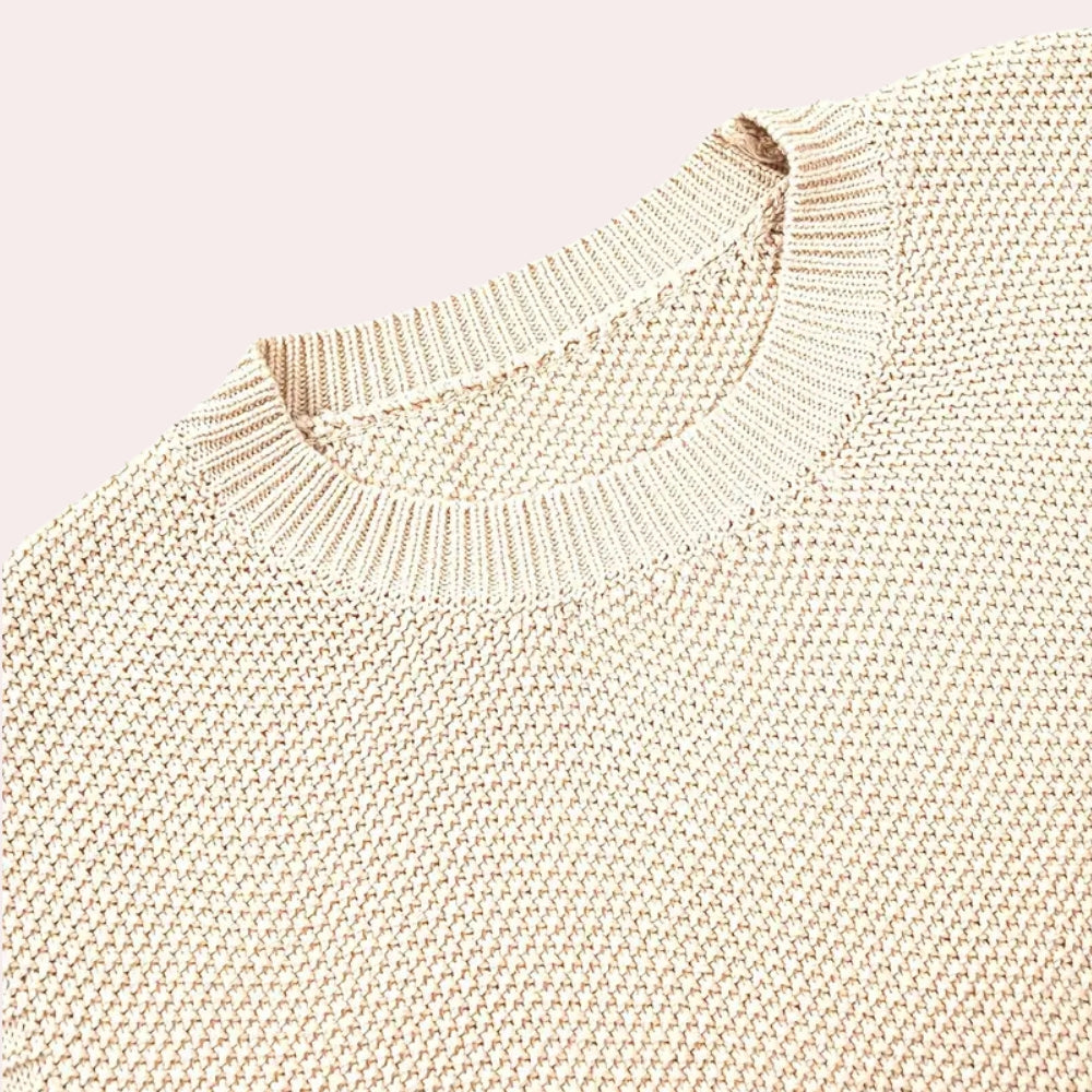 Lotte – Gebreide Spencer met Ronde Hals