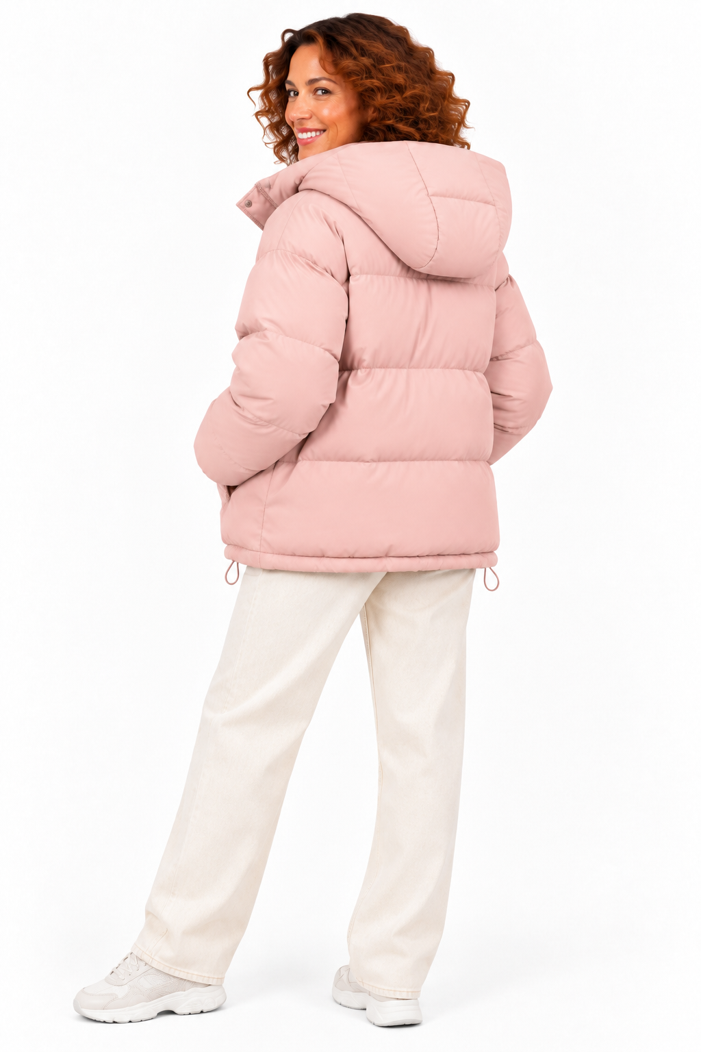 Sophie – Gewatteerde Winterjas met Capuchon