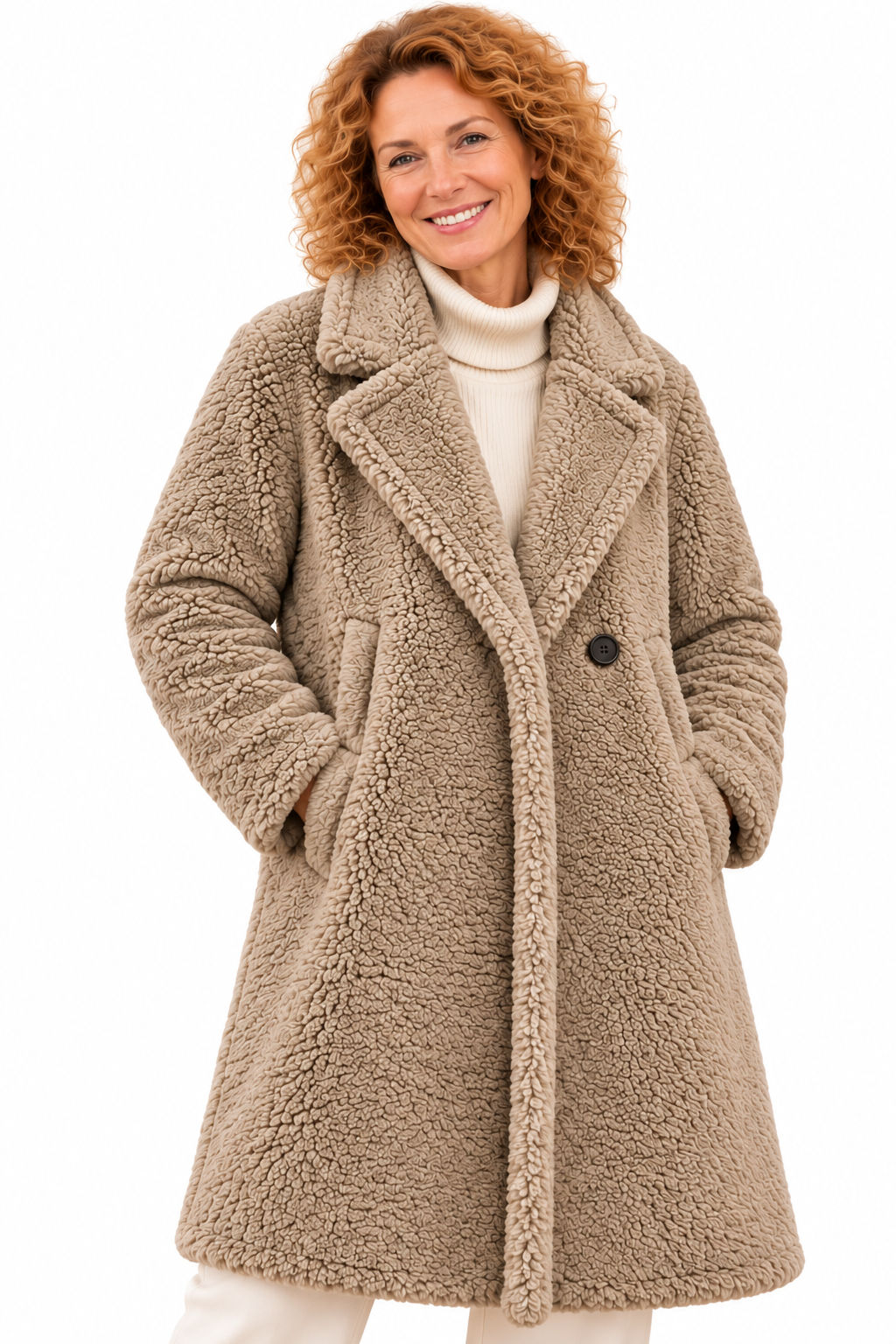 Emma – Elegante Teddy Mantel