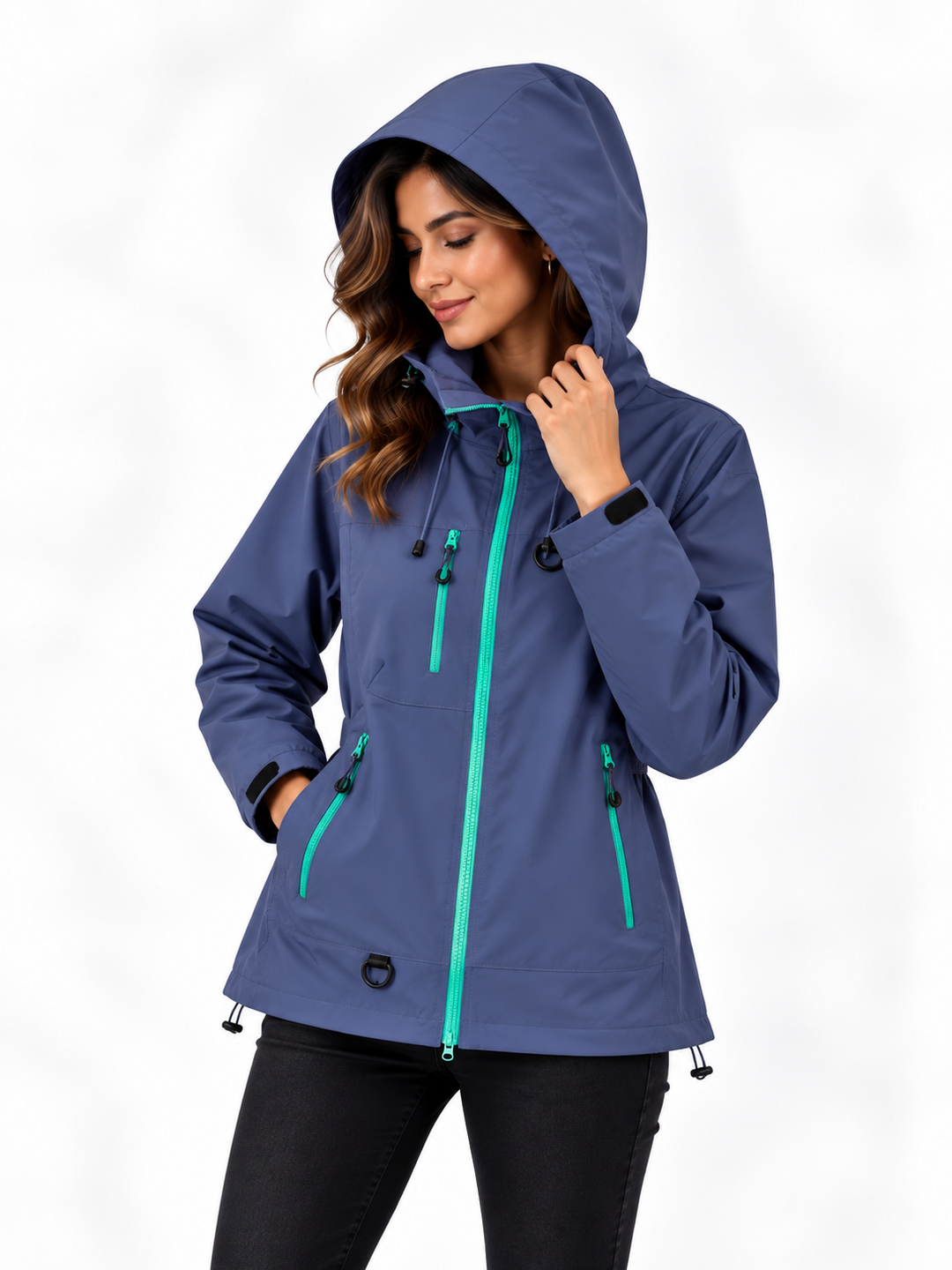 Mila – Sportieve Jas met Capuchon en Ritssluiting