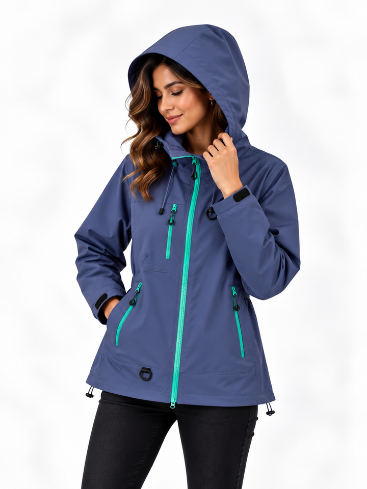 Mila – Sportieve Jas met Capuchon en Ritssluiting