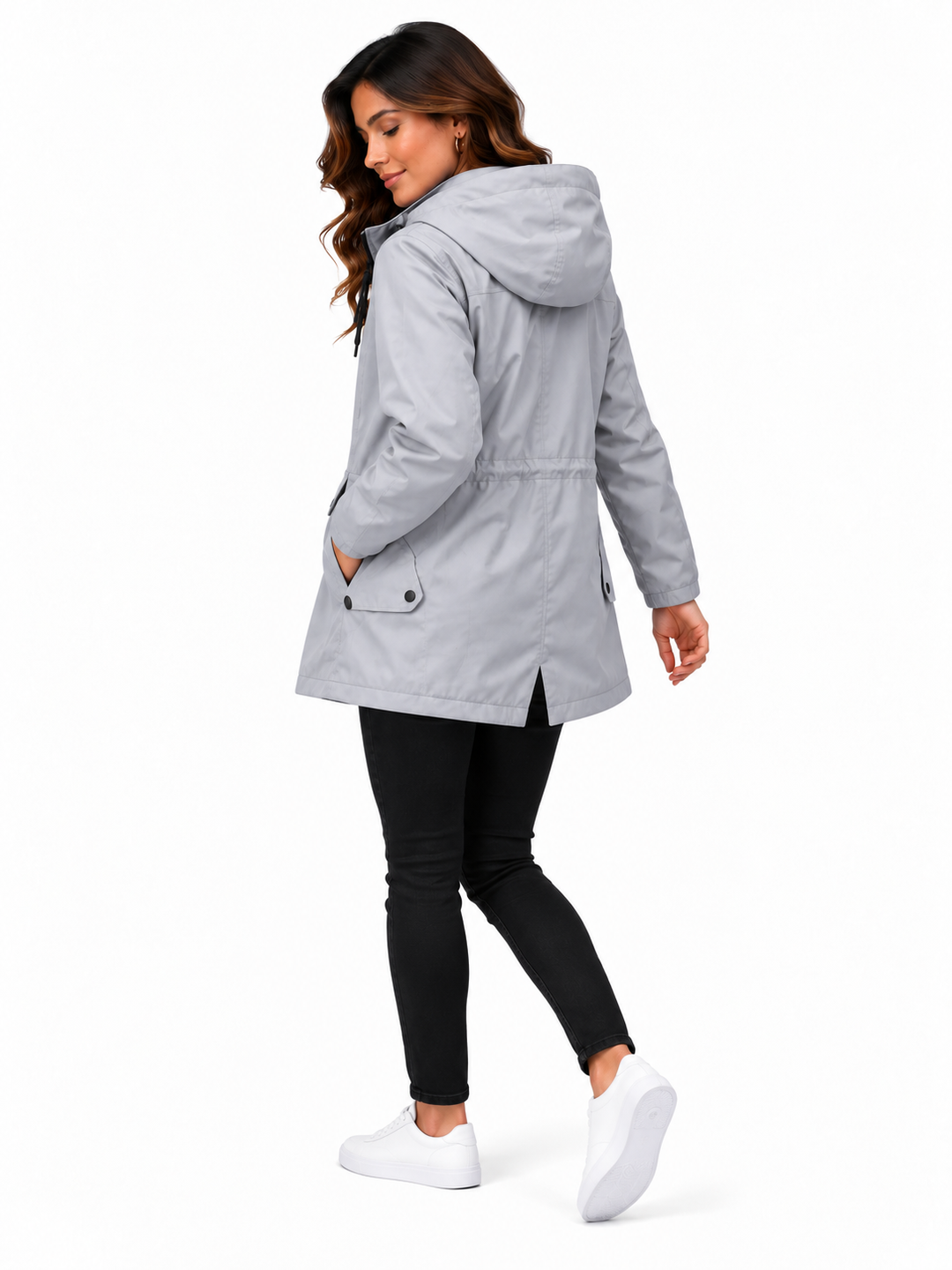 Mila – Sportieve Jas met Capuchon en Ritssluiting