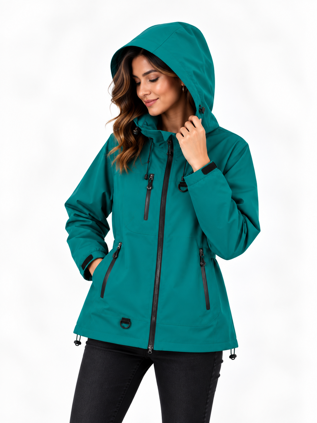 Mila – Sportieve Jas met Capuchon en Ritssluiting