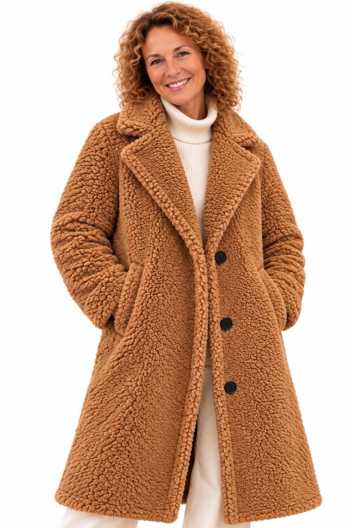 Emma – Elegante Teddy Mantel