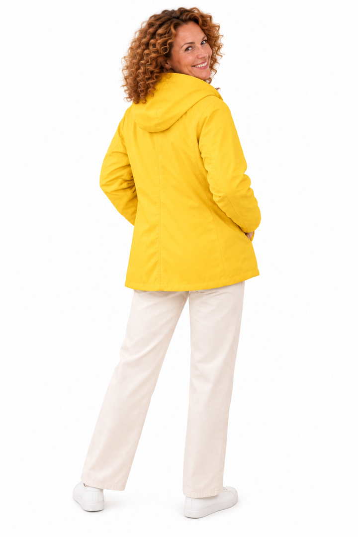 Mila – Regenjas met Capuchon en Ritssluiting