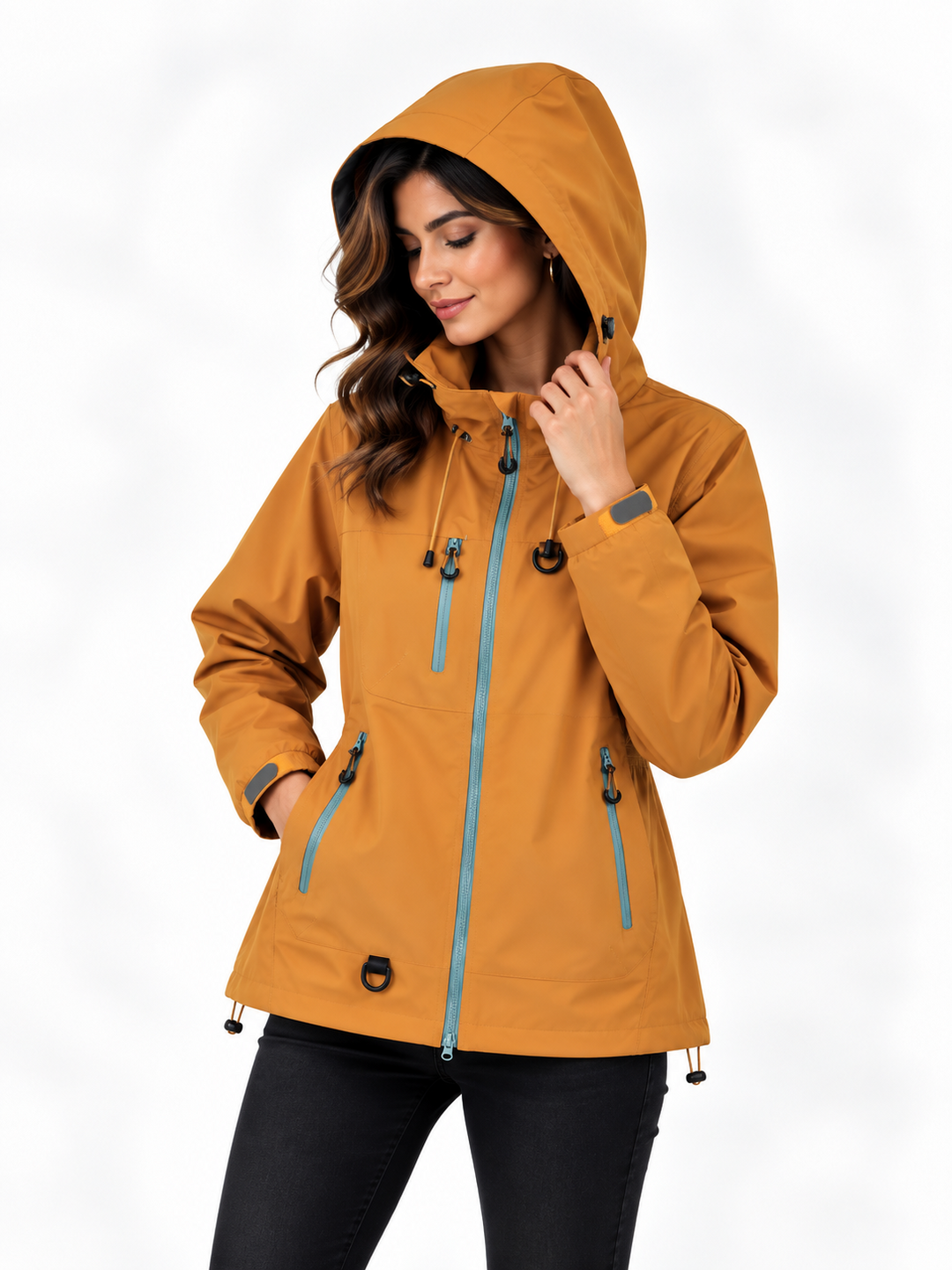 Mila – Sportieve Jas met Capuchon en Ritssluiting