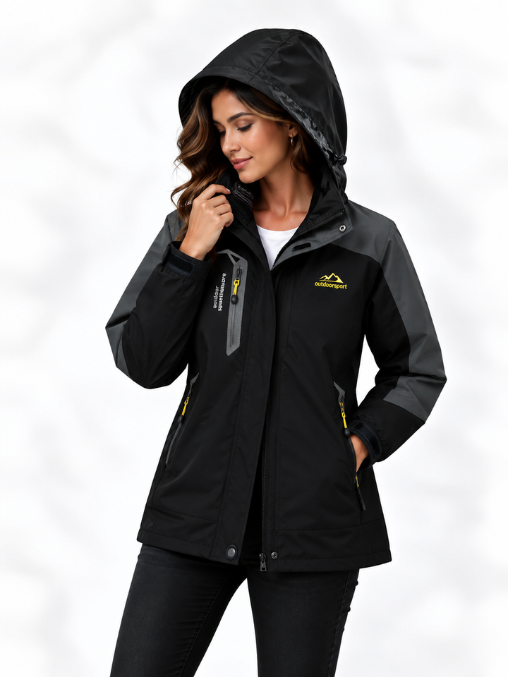 Mila – Sportieve Outdoorjas met Capuchon