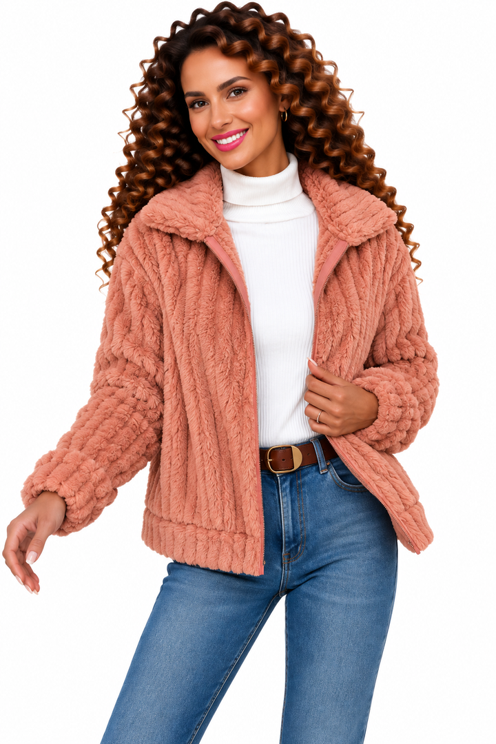 Noor – Zacht Teddyvest met Ritssluiting