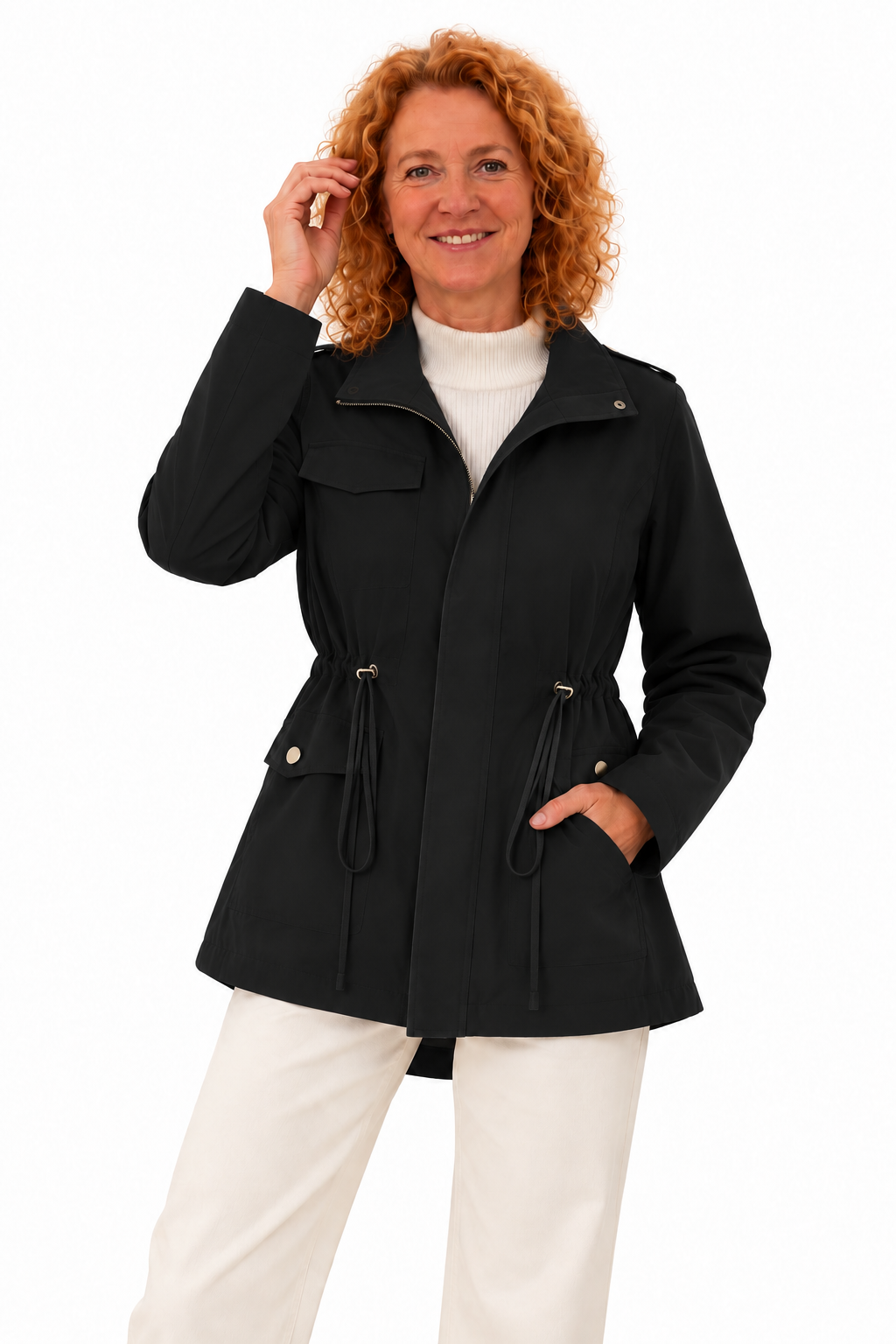 Noor – Elegante Damesjas met Verstelbare Taille