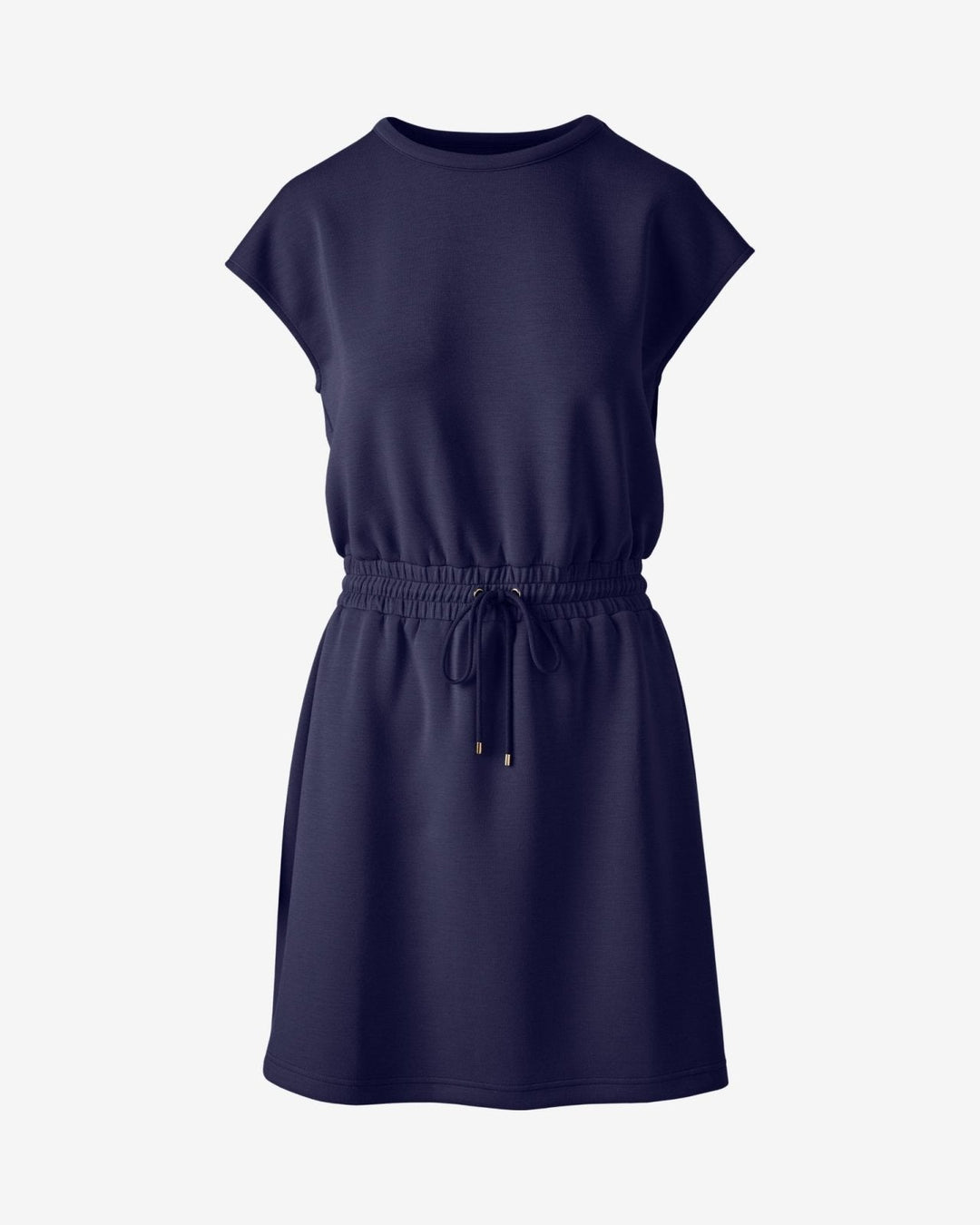 Jurk Dames Drop Shoulder Blouson - Gebreide Stof