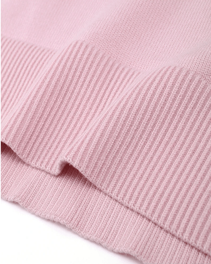 Lotte – Zachte Oversized Gebreide Trui met Ronde Hals