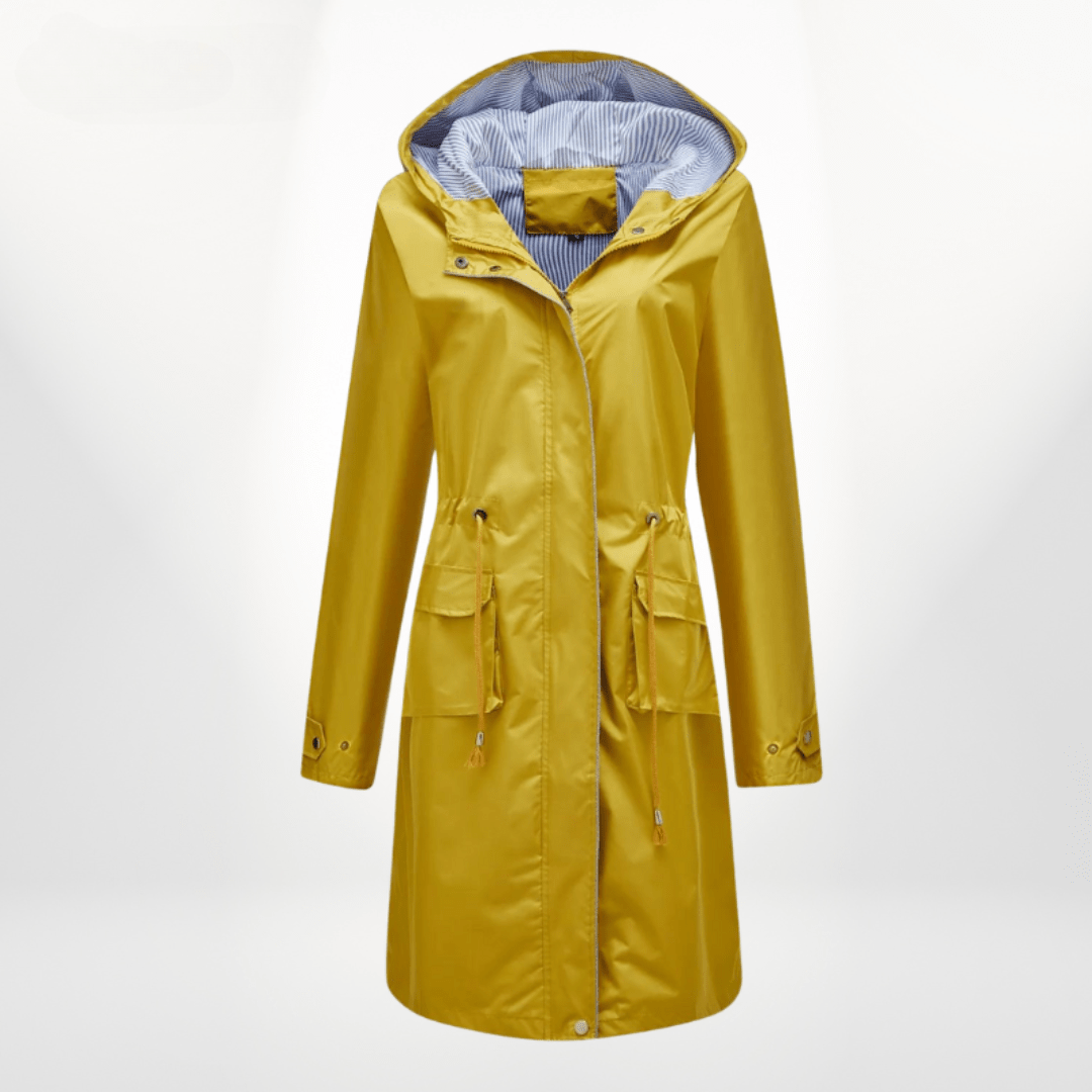 Trenchcoat Dames Oversized Denim Dubbelrijig – Najaar | Miss Madera