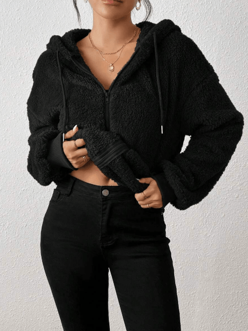 Vest Dames Relaxed Rits Fleece – Herfst Winter | Miss Madera