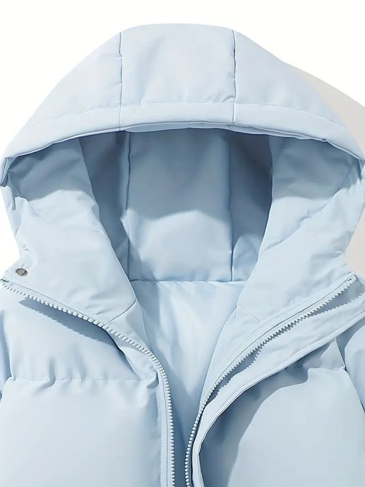 Sophie – Gewatteerde Winterjas met Capuchon